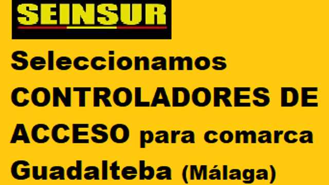 Controlador/a de Accesos