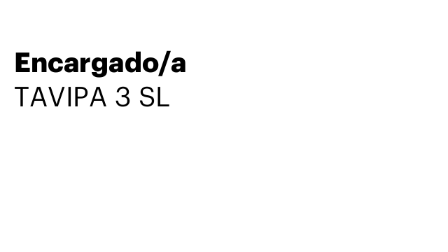 Encargado/a