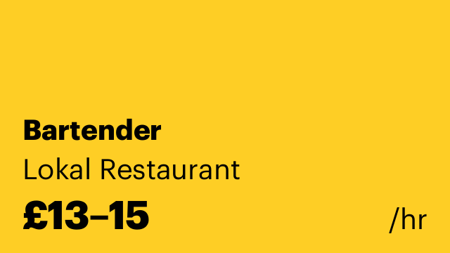 Bartender
