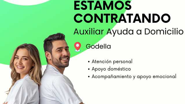 Auxiliar ayuda a domicilio - Godella