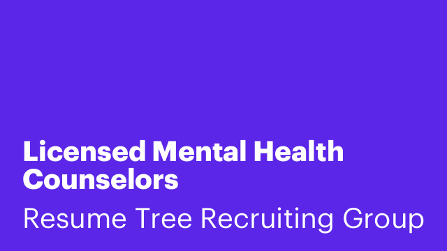 Licensed Mental Health Counselors