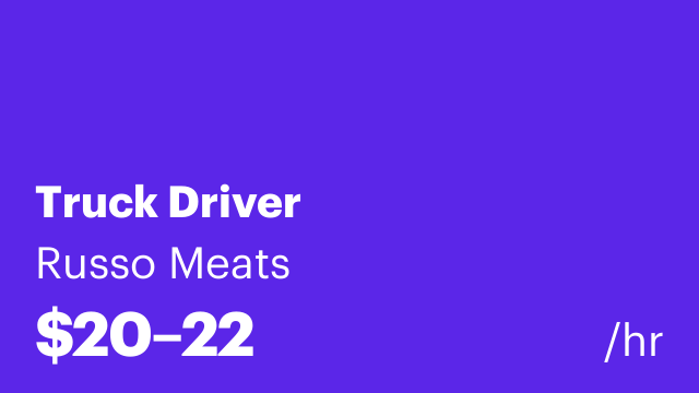 Truck Driver