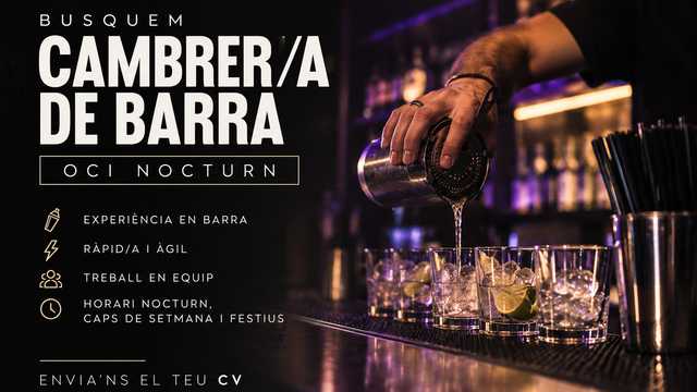 Camarero/a de Barra