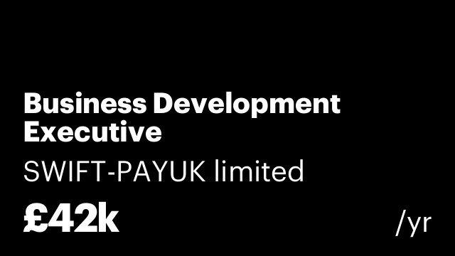 Business Development Executive