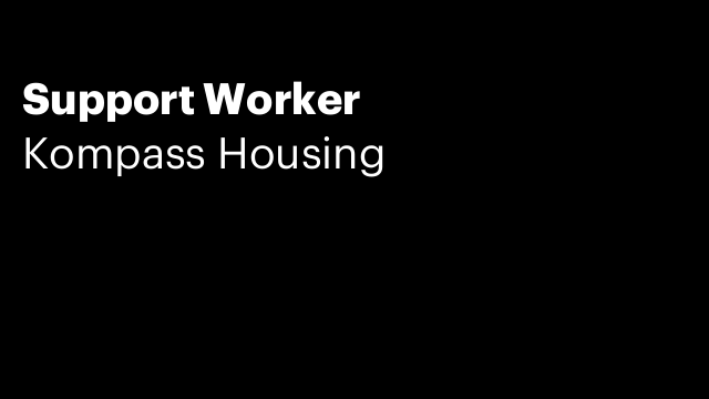 Support Worker