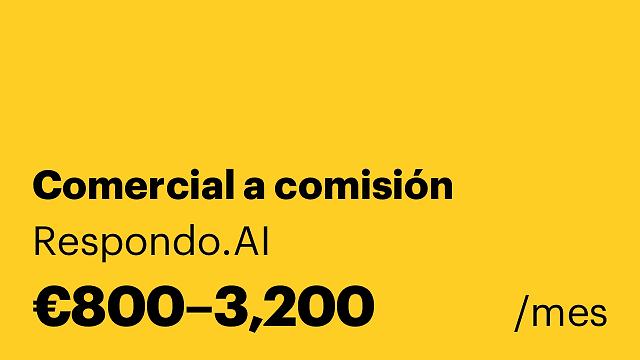 Comercial a comisión
