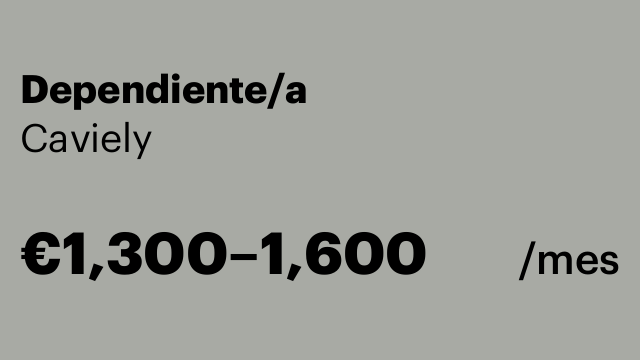 Dependiente/a