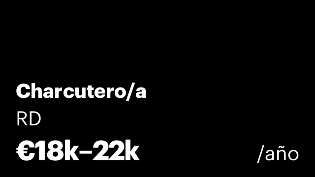 Charcutero/a