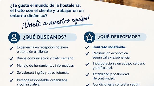 Recepcionista de Hotel