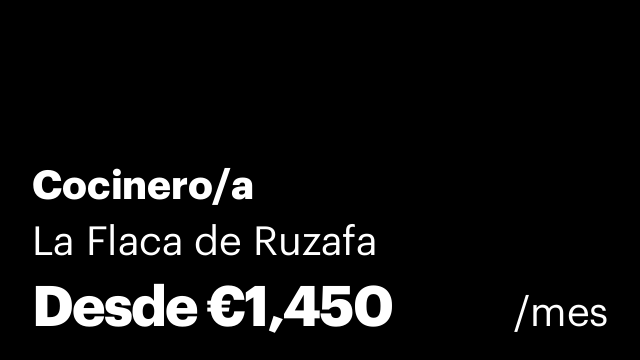 Cocinero/a