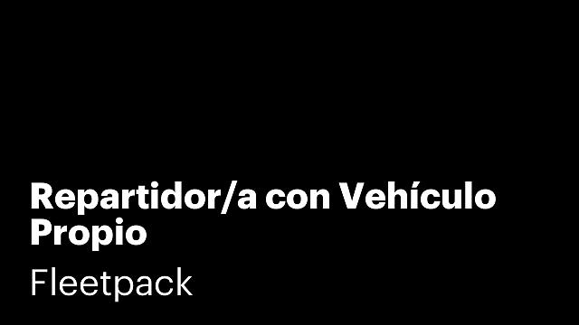 Repartidor/a con Vehículo Propio
