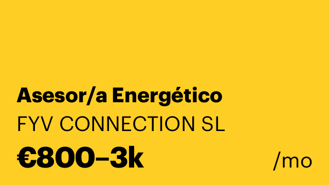 Asesor/a Energético