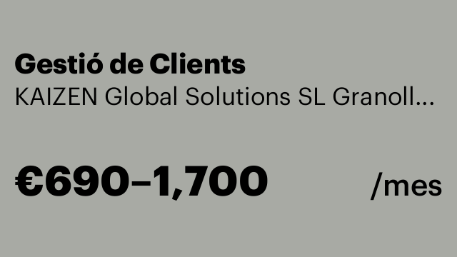 Gestió de Clients