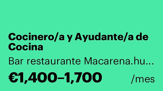 Cocinero/a y Ayudante/a de Cocina
