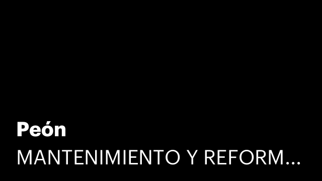 Peón