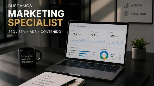 Marketing Digital Specialist (SEO/SEM + Community Manager)