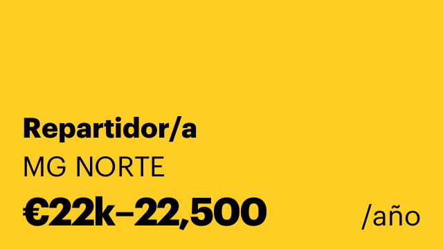 Repartidor/a