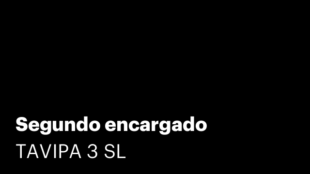 Segundo encargado