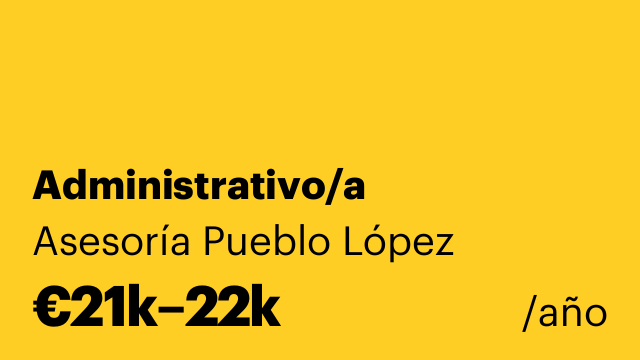 Administrativo/a