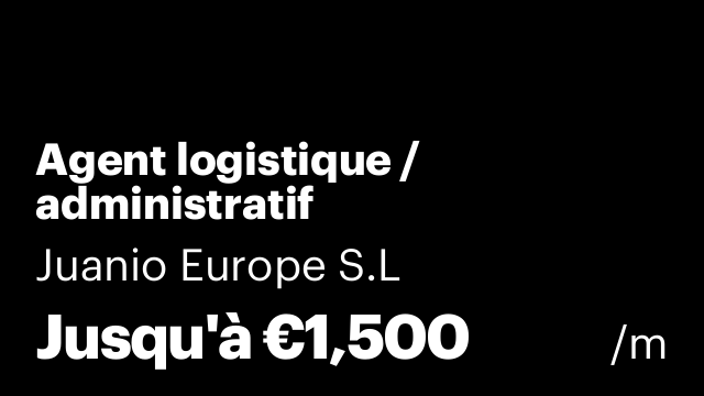 Agent logistique / administratif