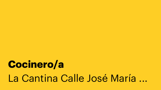 Cocinero/a