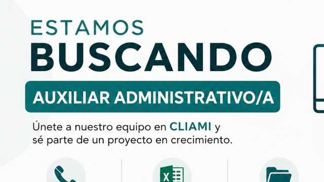 Auxiliar Administrativo/a – Atención al Cliente
