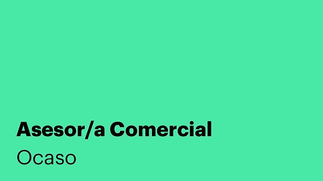 Asesor/a Comercial