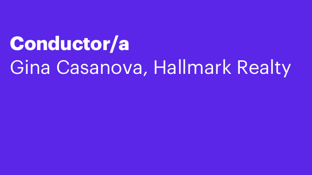 Conductor/a