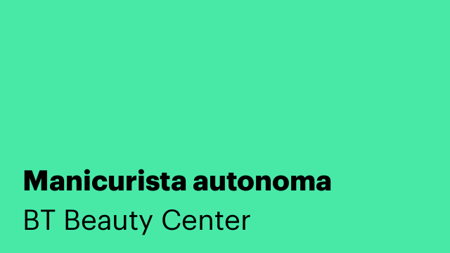 Manicurista autonoma