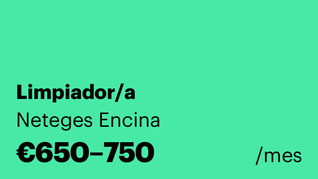 Limpiador/a