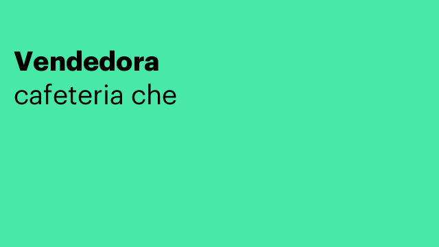 Vendedora