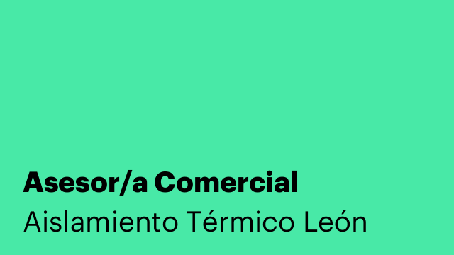 Asesor/a Comercial