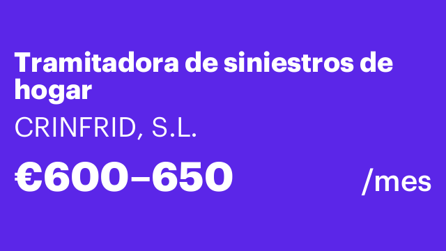 Tramitadora de siniestros de hogar