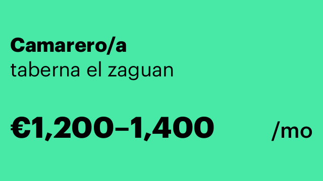 Camarero/a