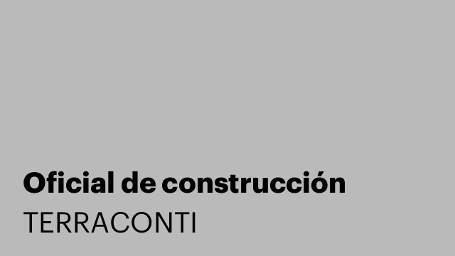 Oficial de construcción