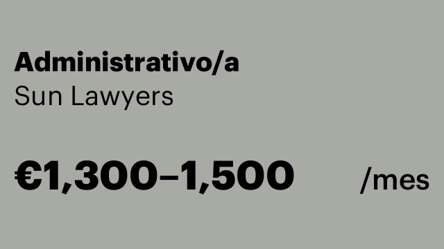 Administrativo/a