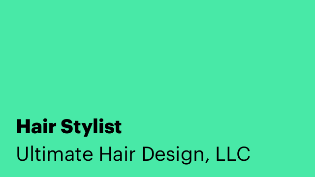 Hair Stylist