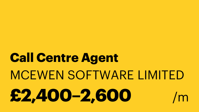 Call Centre Agent