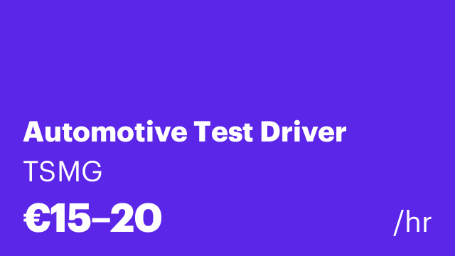 Automotive Test Driver