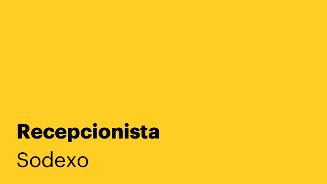 Recepcionista