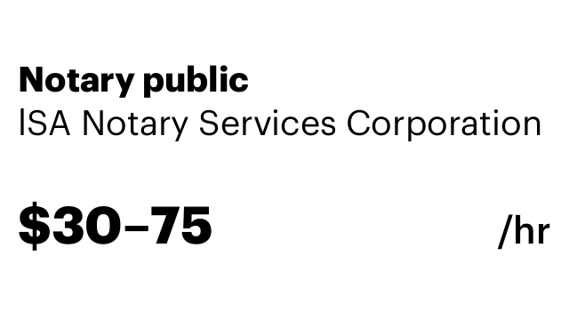 Notary public