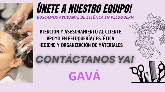 Ayudante/a de Estética