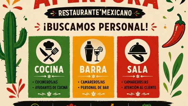 Camarero/a y Cocinero/a