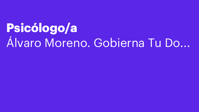 Psicólogo/a