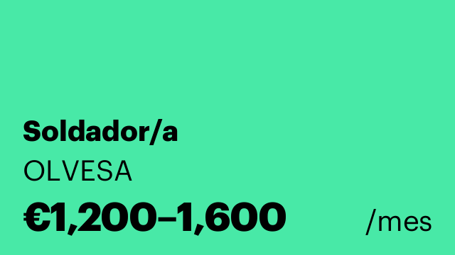 Soldador/a