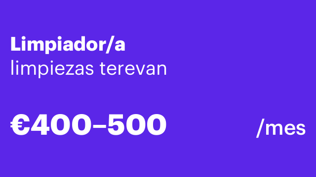 Limpiador/a