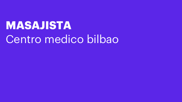 MASAJISTA