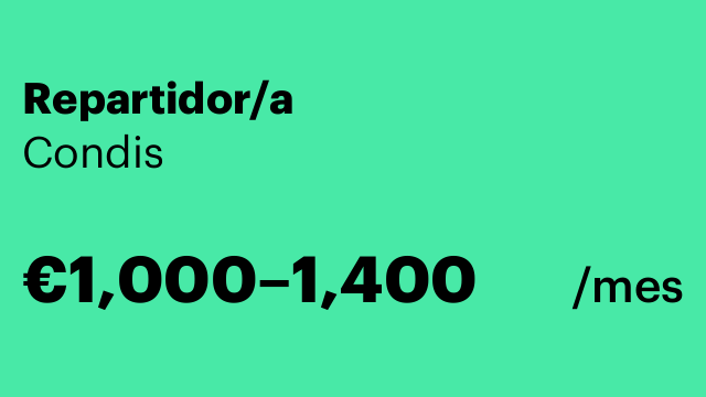 Repartidor/a