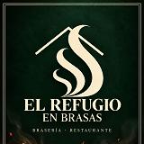 El refugio en brasas logo