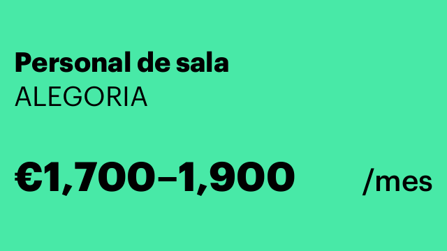 Personal de sala
